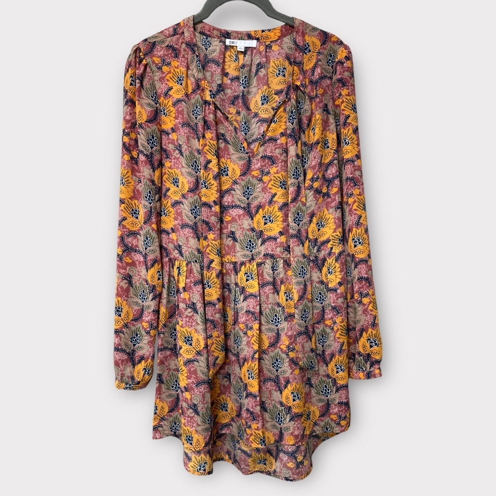 DR2 Daniel Rainn Floral Blouse